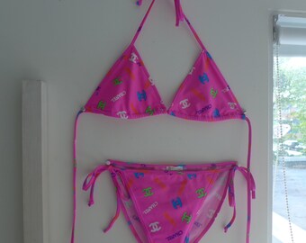 vintage authentic Chanel bikini