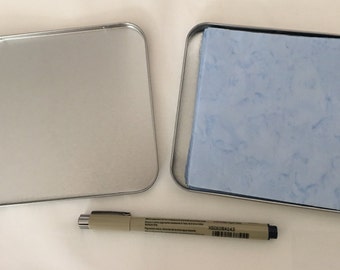 Wedding Guest Book QuiltKit/Signature Quilt Kit in Blue
