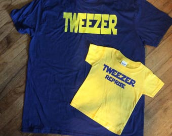 Phish inspired, Matching Shirt Set, Tweezer/Reprise, Tweezer shirt, Fathers Day, Mothers Day, Kids Phish shirt