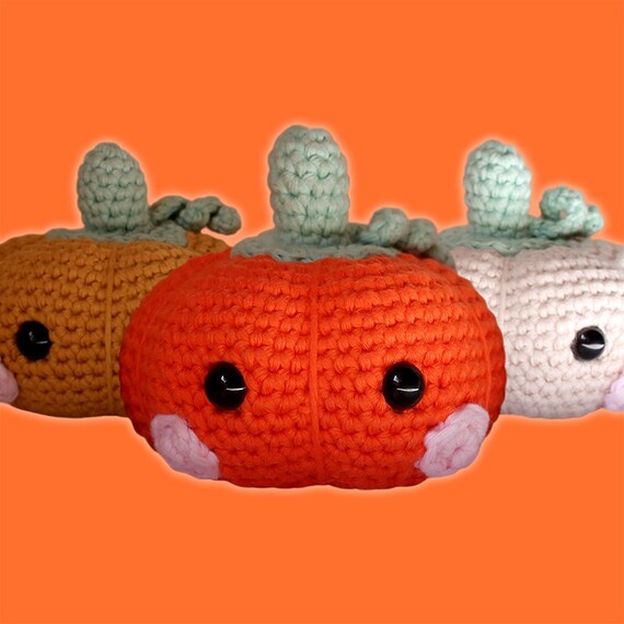 Baby Pumpkin - Halloween. Amigurumi Pattern PDF.