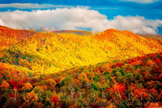 Mountain Landscape With Autumn Colors Fall Landscape Photography Autumn Mountains Autumn Colors