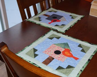 Bird House Placemats