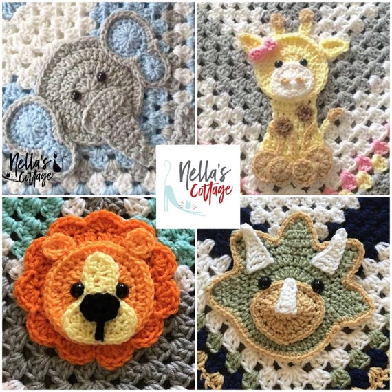 Crochet pattern instant pdf download zoo animals crochet
