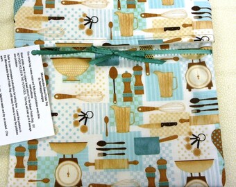 Microwave Potato Bag-Retro Kitchen Theme