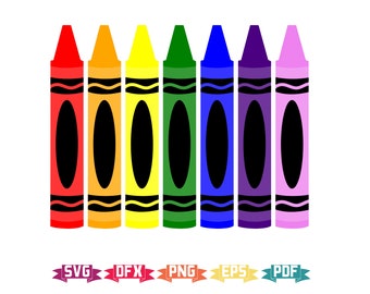 Crayon SVG, School SVG, Teacher SVG, svg, svg Files, Kindergarten svg, Cut File, Back To School svg, Crayon Cut File, Crayon Monogram, dfx