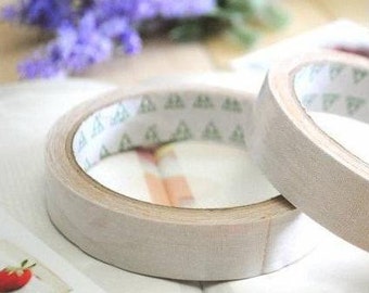 Fabric Sticker Tape White Cotton Packaging