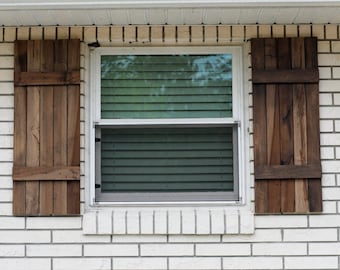Wood shutter | Etsy Wood shutter | Etsy