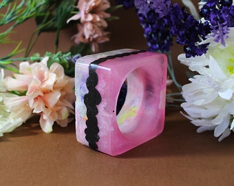 resin bracelet, resin bangle, as series
