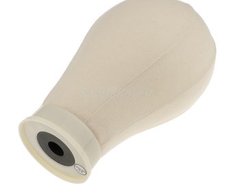 Professional Canvas Block Head Wigs Wig Making Hats Mannequin with Clamp 24" LARGE