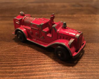 Tootsie Toy Hose Wagon Fire Truck
