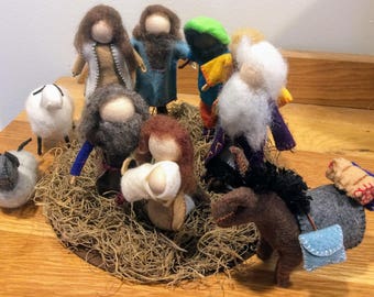 Waldorf Inspired Nativity Set