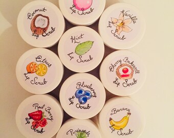 Exfoliating Lip Scrub - choice of 10 flavours!