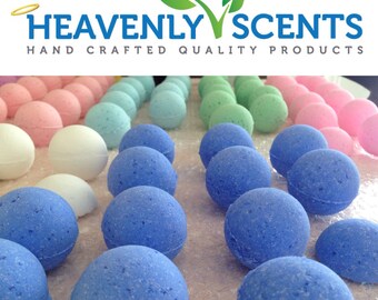 1.00 Vegan, Cruelty Free Bath Bombs By Heavenly Scents Choose Your Fragrances - 2 ounces each