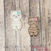 Llama KM Felties - (set of 4) UN-CUT