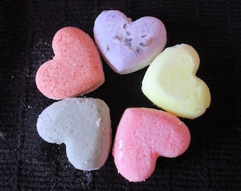 25 count Heart Bath Bombs
