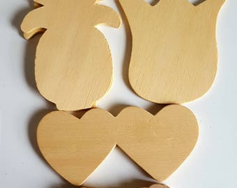 Wood Cut Out Shape Collection/Wood Craft Collection/Wood Shapes