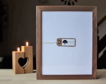 8x10 Walnut - 8 x 10 Wooden Picture Frames - Wooden Picture Frame