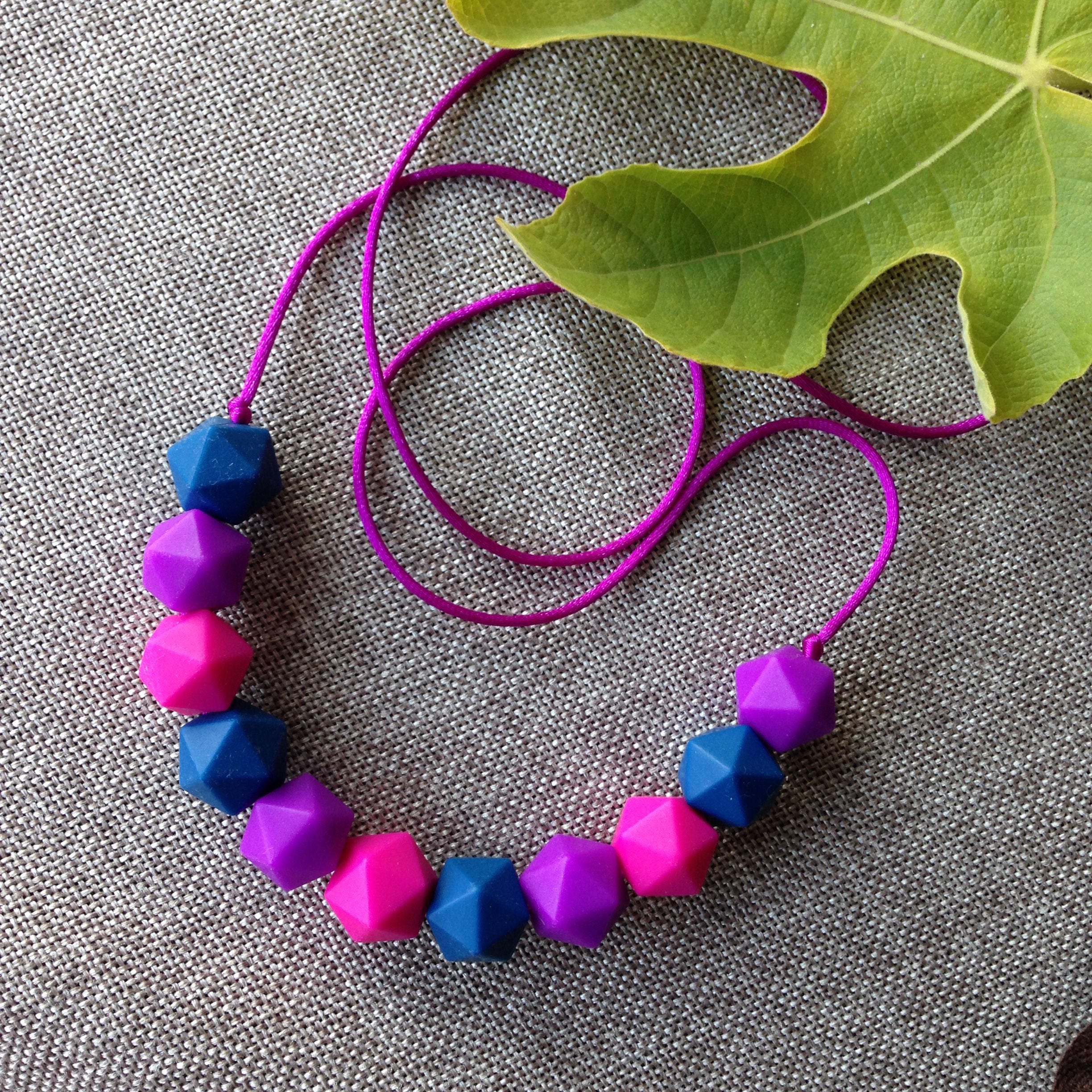 Children's Chew Necklace/ Silicone Sensory Necklace/