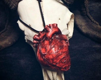 Anatomical Heart Pendant
