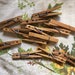 Wooden Clothes Pins 26 Total Clip Pins Clean Metal Springs - Laundry Decor - Wash Day Clothes Pins - Slightly Weathered Craft Pins