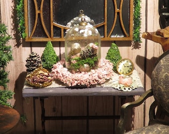 Dollshouse miniature furniture garden table onescale (1/12)