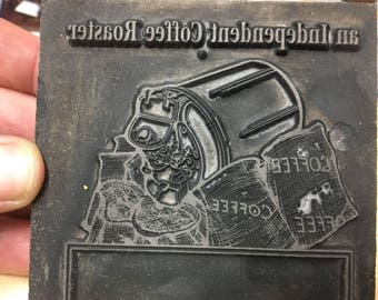 Vintage printing engraving