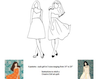 Party Girls 1 Pattern - Digital Download