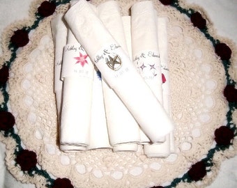100 Western Rustic Wedding Napkin Ring Cuffs Wraps. Personalized Favors