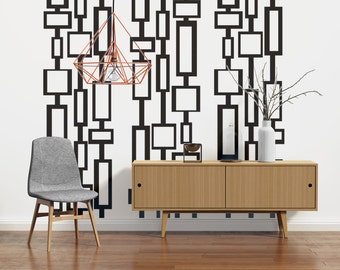 Mid Century Modern Decor Wall Decals Art Retro Mid Century Modern Decor Wall Decals Art Retro