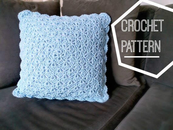 cover pillow crochet Shells Pillow Chic Pattern Pattern Shabby Crochet Crochet