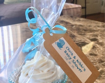 Vanilla Cupcake Bath Bomb Baby/Bridal Shower Favor