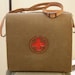 Sale! Red cross canvas bag, Army field medical bag, First aid bag, Emergency doctors bag, Military red cross bag,Medical bag,Shoulder bag