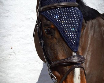 Brillare Swarovski Tie Down Fly Veil