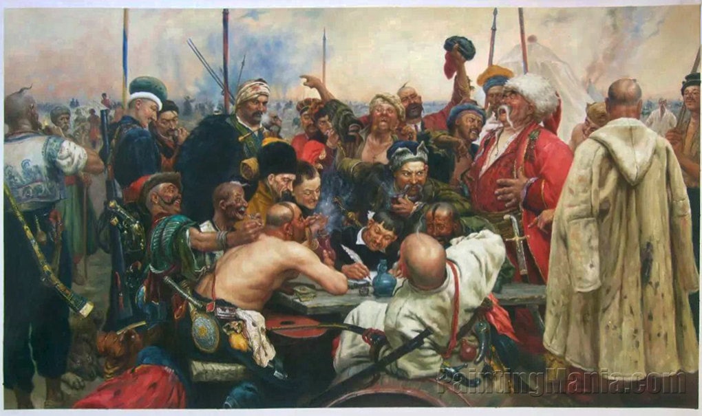 Reply Of The Zaporozhian Cossacks To Sultan Mehmed IV Of The   Il Fullxfull.1128490217 M0av 