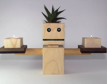 Ottavio the candlestick with a tuft