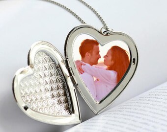 Photo Heart Necklace