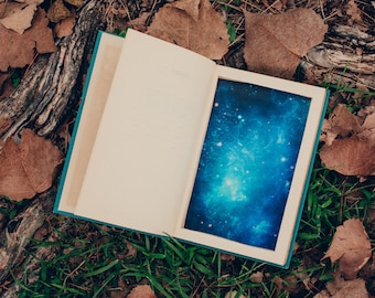 Secret Hollow Book Safe - Galaxy