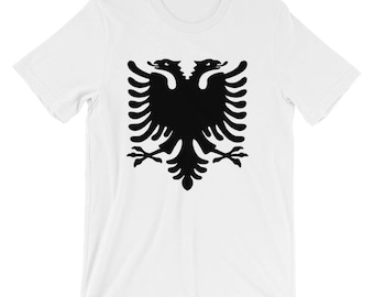 Albanian Double Headed Eagle T-Shirt - Eagle T-Shirt - Albanian T-Shirt