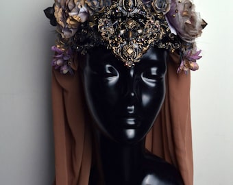 Magical flower headdress