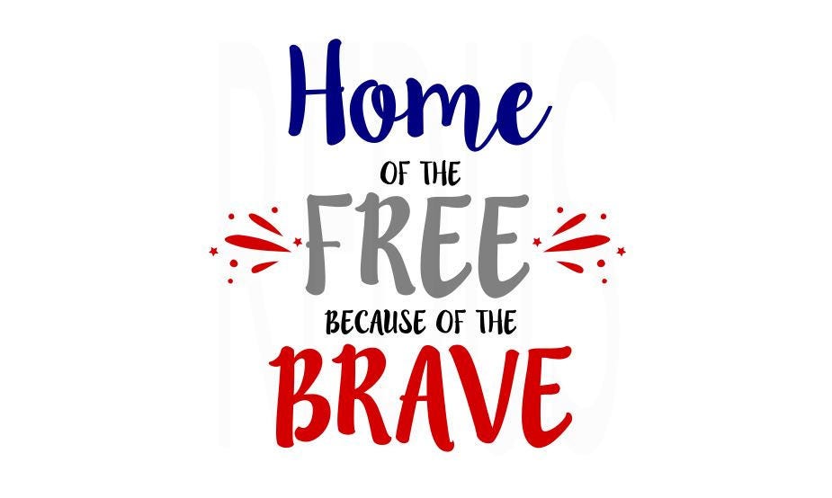 Free Free 239 Svg Home Of The Free Because Of The Brave SVG PNG EPS DXF File