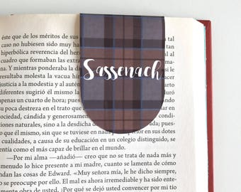 Sassenach Magnetic Bookmark - Outlander Magnetic Bookmark - Sassenach - Outlander Bookmark - Jamie Fraser - Claire Fraser
