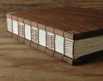 Vacation Home or Cabin Guestbook - lake house mountain home - engraved black walnut wood guest book rustic gift personalized made to order