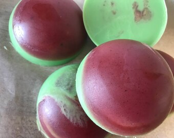Cranberry Cinnamon Soap with Olive Oil and Shea Butter Handmade by SterlingSoapCo