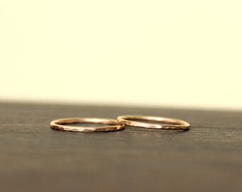 Gold Stacking Rings