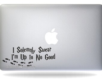 Harry Potter I Solemnly Swear MacBook Air-Pro 11 13 15 17 Stickers,Decal