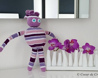 Raillou a plush wool crocheted