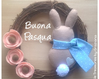 Easter Garland with Bunny