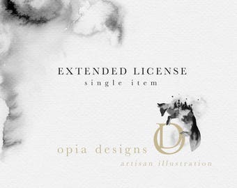 Extended License : OpiaDesigns - Single item license