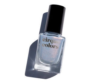 Hygge - Sheer Light Blue Shimmer Holographic Sparkle Nail Polish