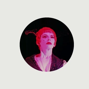 Marjorie Cameron Babalon custom 1.25" pin